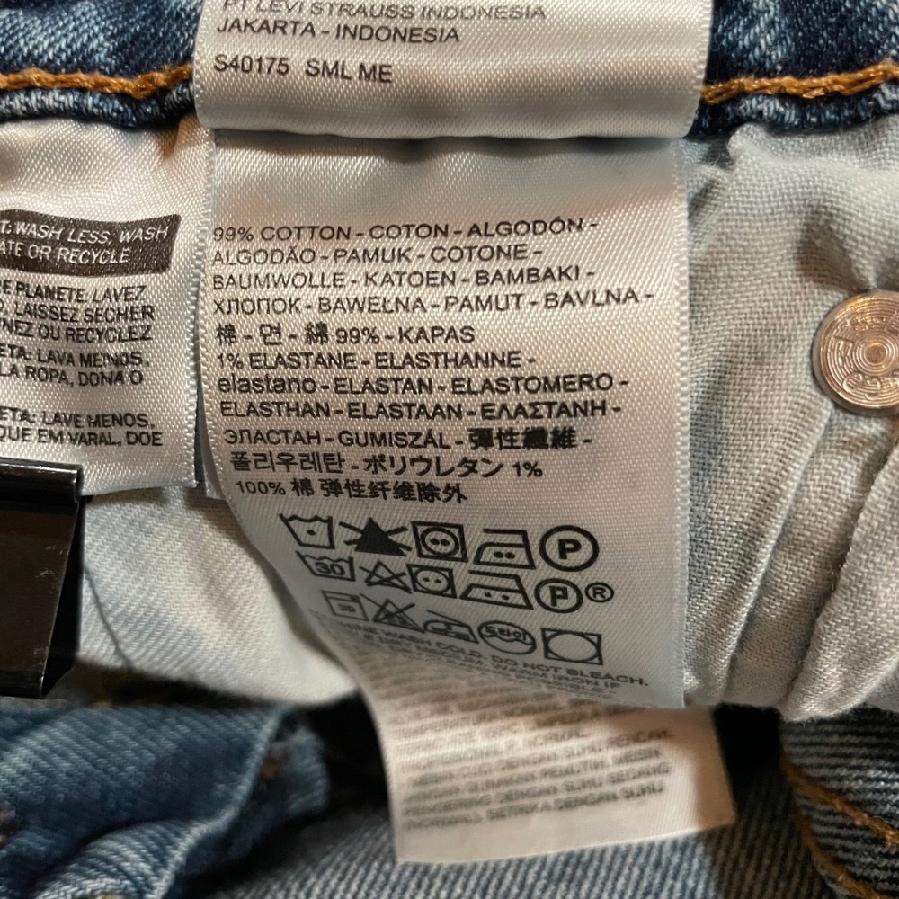 Levi's 502 Regular Fit Straight Leg Jeans Mens Blue Denim 33x30 34x29*‎ - Picture 10 of 12